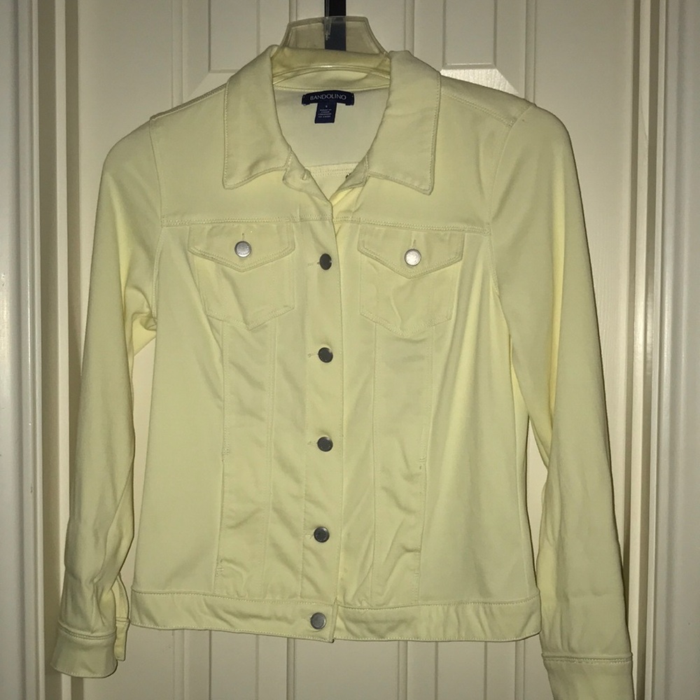 Bandolino Knit Jeans Jacket. Sz S